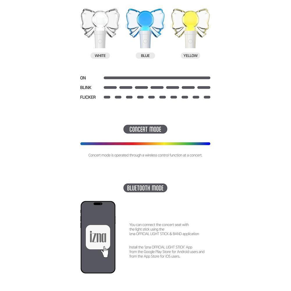 [Pre-order] Izna - Official Light Stick