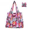 Household Goods Foldable Handy Shopping Bag Reusable Tote Pouch Recycle Frinted Storage CLE