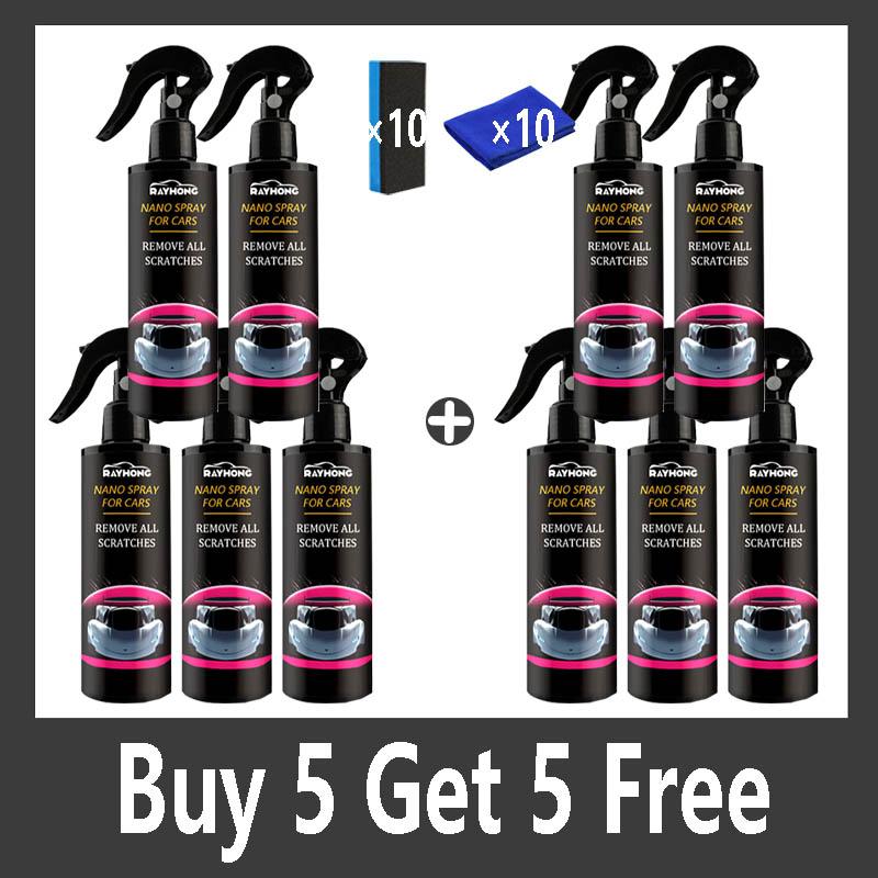 Revestimiento cerámico para pintura de coches, brillo de espejo, cera para cristal, Spray Nano hidrofóbico, antiincrustante, productos de limpieza para coche