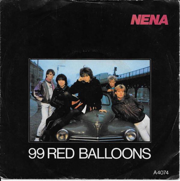 

7inch Record NENA - 99 Red Balloons A4074 Epic 1983 UK Rock Used