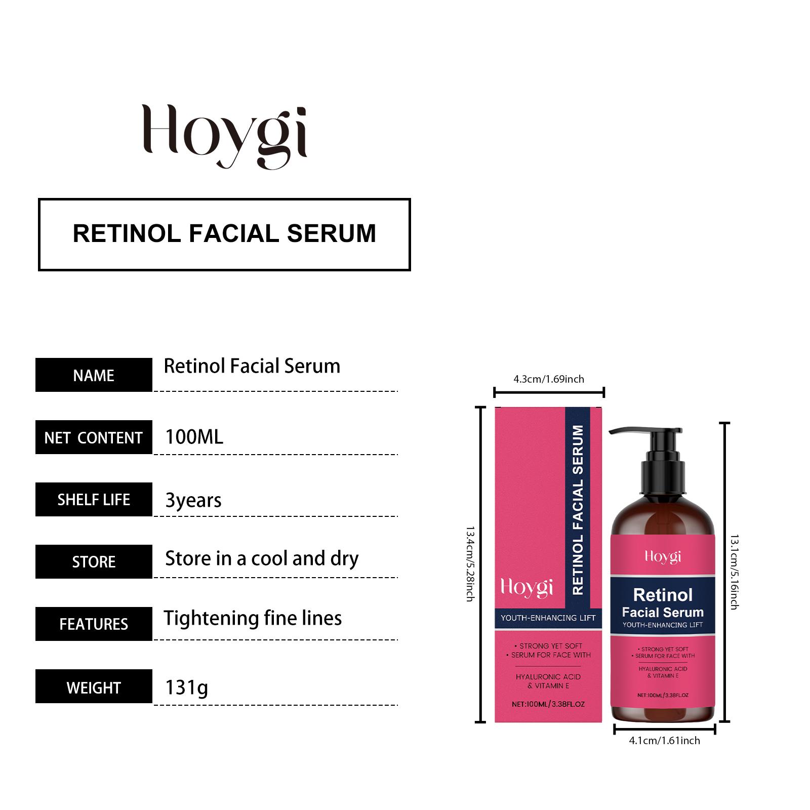 

Сыворотка с ретинолом против морщин, сужающая поры, увлажняющая эссенция, удаляющая пигментные пятна, уход за кожей для всех типов кожи 100ml