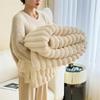 Plüschdecken, Falei Plüschdecke, Mittagsschlafdecke, Korallenvlies-Überdecke, Winterdicke Plüschdecke