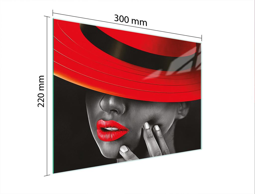 SZKLANA DESKA DO KROEJNIA 30x22 KOBIETA