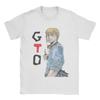 Humor GTO Great Teacher Onizuka T-shirts voor Unisex Ronde Hals Puur Katoenen T-shirt Korte Mouw T-shirt Cadeau Idee Kleding