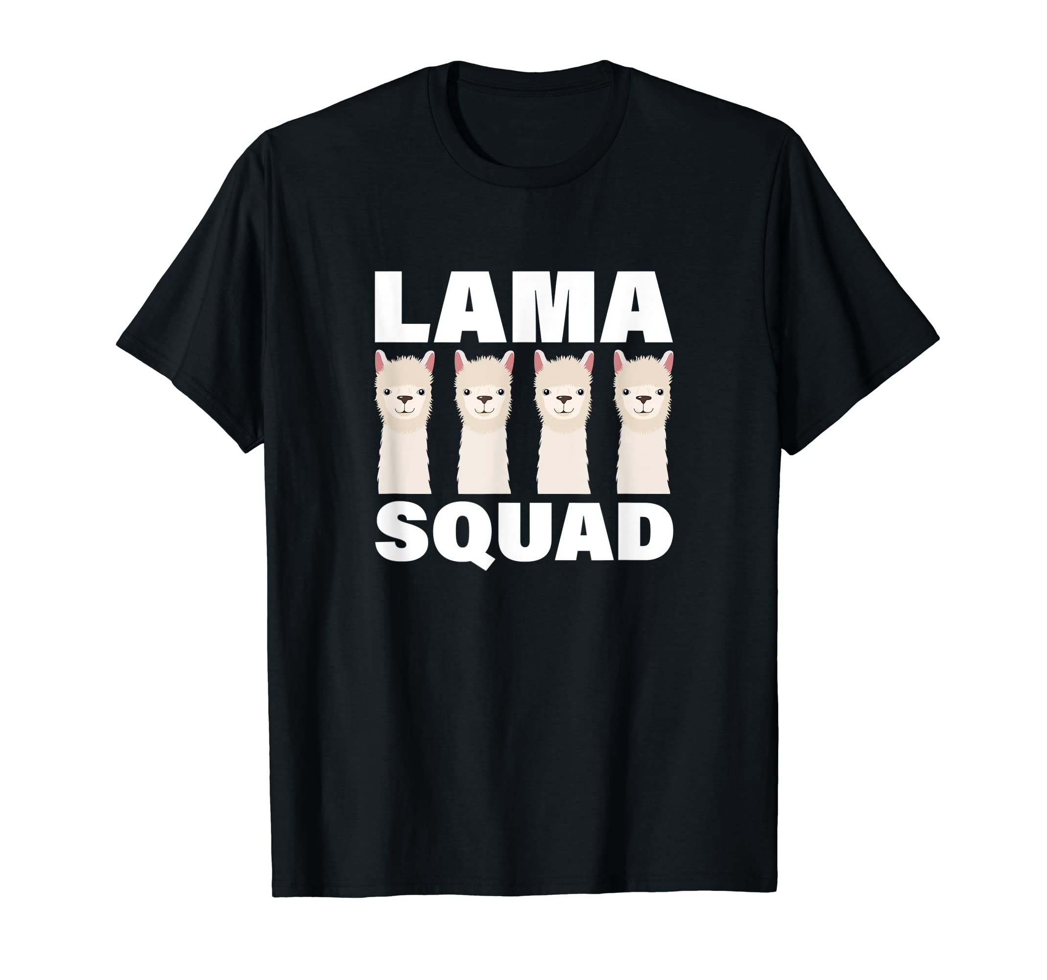 

Alpaca Llama Squad Cute Llama T-Shirt