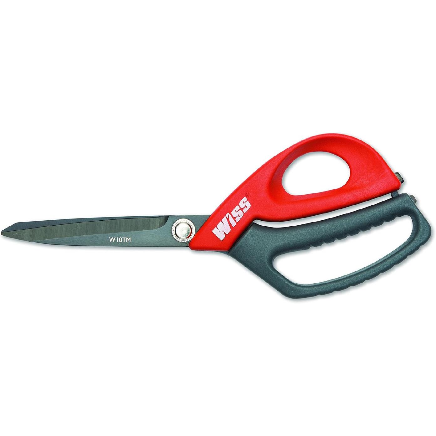 Crescent Wiss 10 Titanium Coated Shop Shears - W10TM,Black