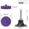 1/4 Inch Holder Rust Remover Wheel Quick Change Abrasive Wheels Polishing Strip Disc  Surface Prep