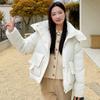 2024 Cappotto Parka Coreano Largo con Cappuccio Donna Inverno Spesso Imbottito in Cotone Giubbotti Femminili Caldi Piumino Giacca Invernale Donna Capispalla