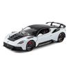 1:24 MC20 GT2 Racing Car Alloy Car Diecasts & Toy Vehicles Car Model Sound and Light Pull Back Car Toys For Kids Gift