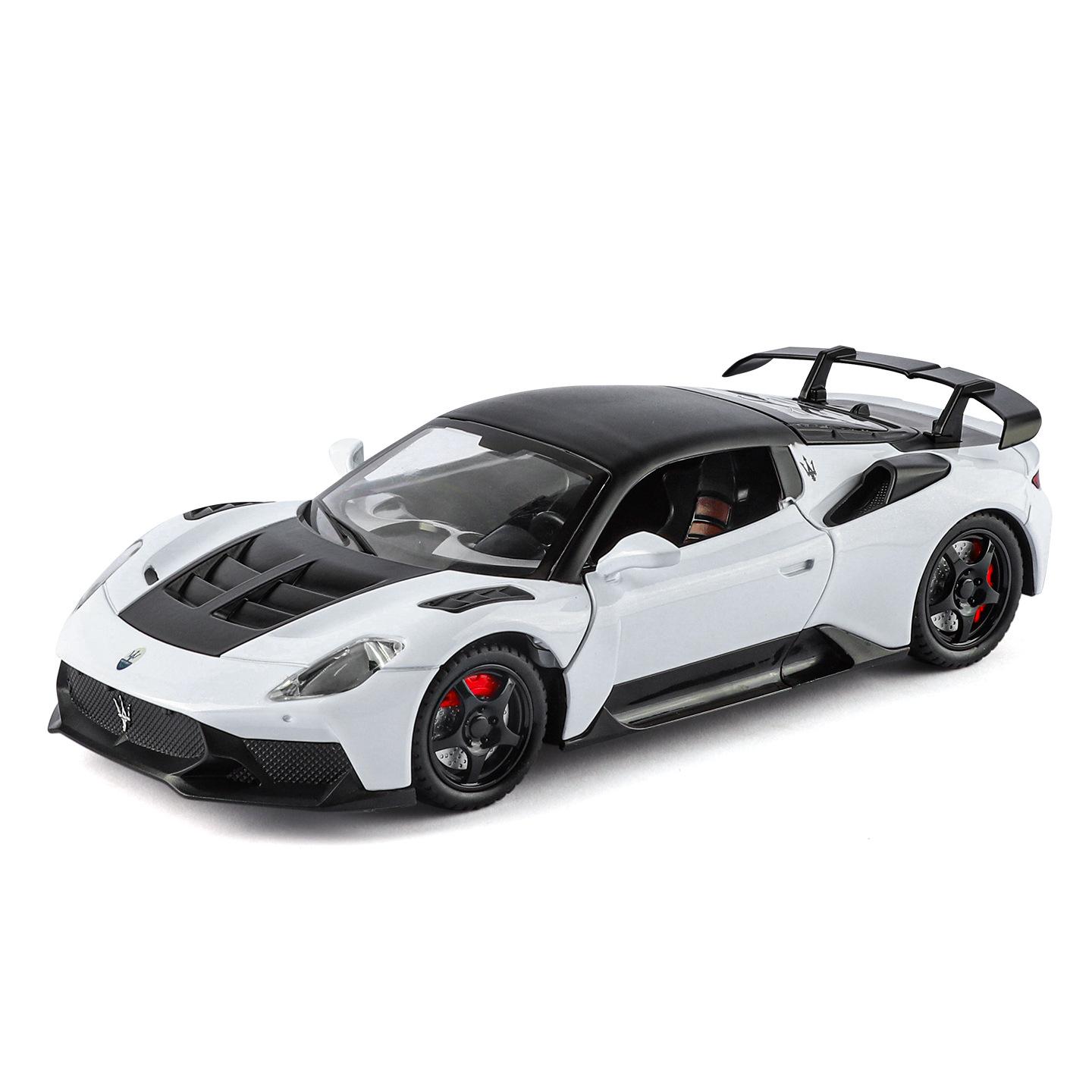 

Chimei 1:24 Martha GT2 Simulation Alloy Classic Sports Car Model Sound and Light Pullback Children s Toy Ornament