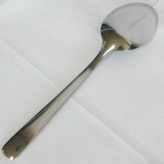 Nagao Hakaku Dinner Spoon 17.8cm 12-piece Set Stainless Steel Dishwasher Safe Commercial Use Made Japan
