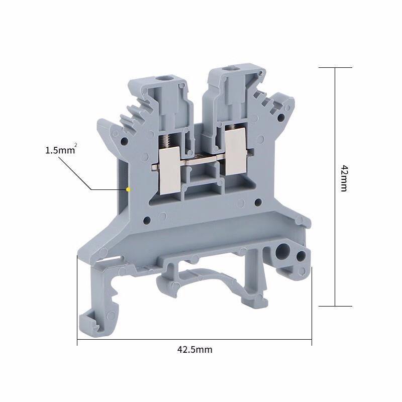 UK1.5S Rail Terminal Block