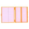 1PCS 4 Colors Plastic Rectangle Hold 100 Microslide Slide Microscope Box Laboratory Supplies Material Teaching