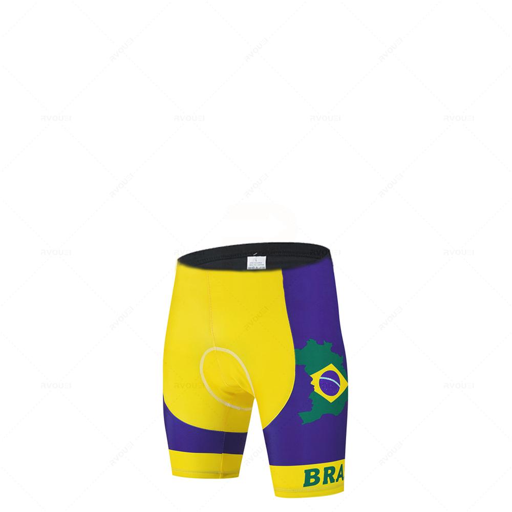 Sada cyklistického dresu Brazílie Letní prodyšné oblečení na kolo MTB Uniforma Maillot Ropa Ciclismo Pánské oblečení na kolo Hombre