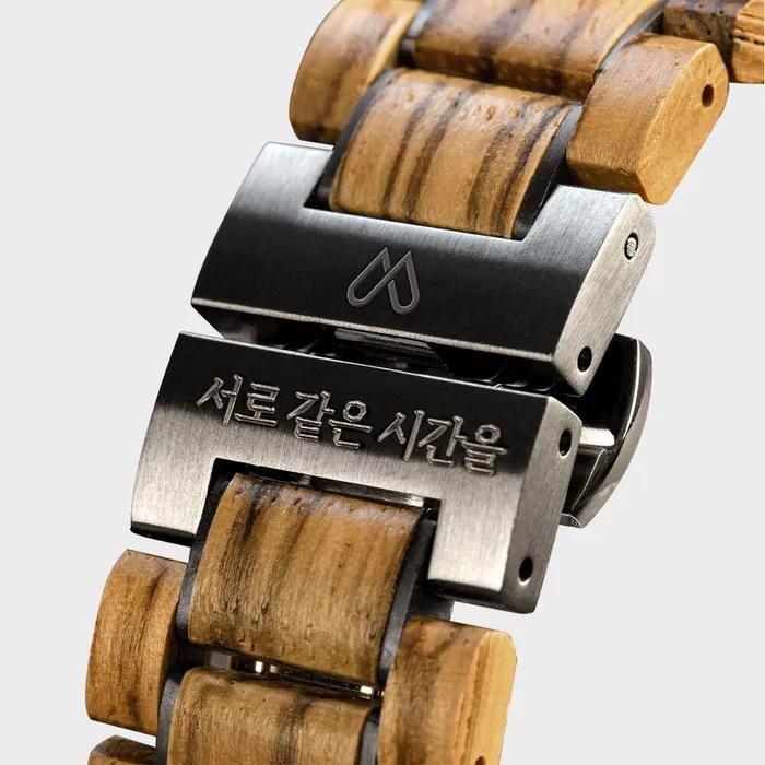 Apple Watch Wood Strap 38/40/42/44mm Zebra Compatible with SE/6/5/4/3/2/1