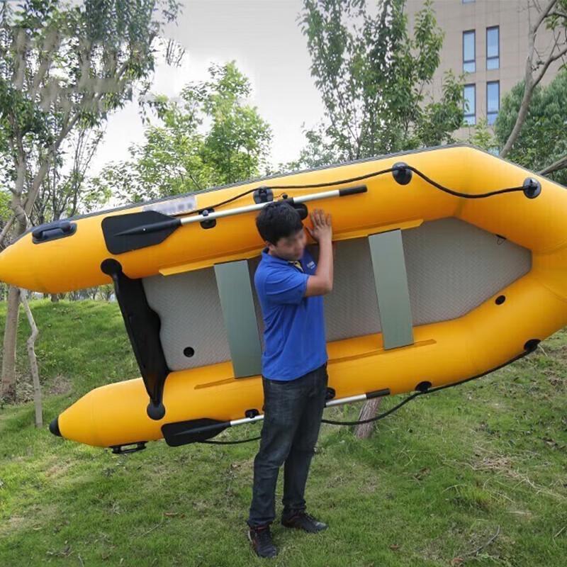 Aluminum Alloy Inflatable Fishing Boat with Outboard Motor