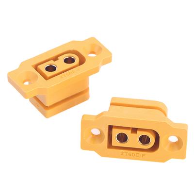 2 piezas Xt60 DC500V 30A-60A conector de enchufe hembra adaptador de conexión de batería de alimentación