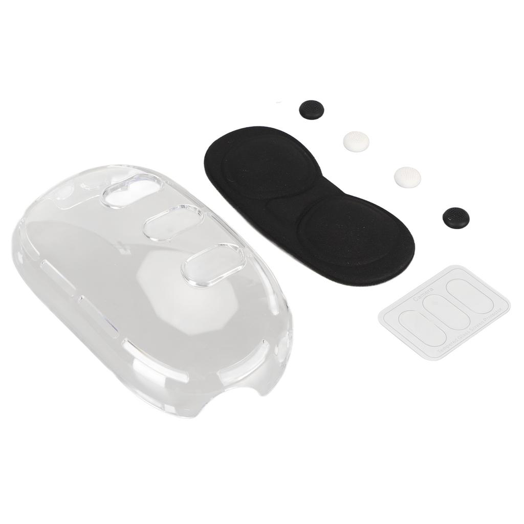 VR Headset Protective Shell Cover Compatible For Meta Quest 3 Protective Lens Cover Joystick Anti Skid Cap VR