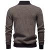 Polo Ralph Lauren 2025 Høst og Vinter Broderi Ny Herre Tykk Genser Herre Halv Glidelås Ståkrage Business Casual Genser