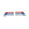 For Toyota Corolla Sedan    ABS Car Front Head Grille Fence Decoration strip Cover Trim Car styling Accessories