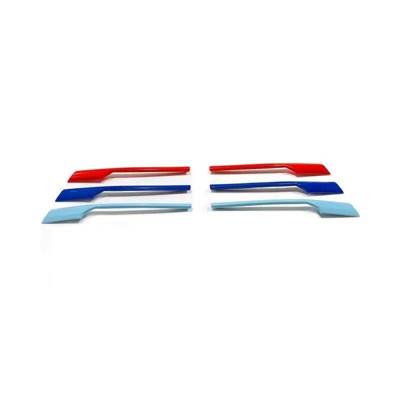 For Toyota Corolla Sedan    ABS Car Front Head Grille Fence Decoration strip Cover Trim Car styling Accessories