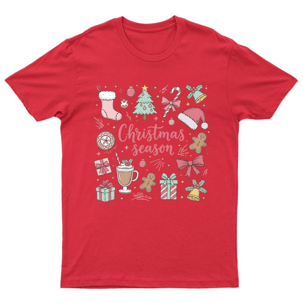 Christmas Season Holiday Festive TShirt Unisex Retro Seasonal Funny Xmas a S