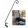 Weatherproofed Hook Outdoor Hook Metal Wall Hanging Basket Hook Practical Hook for Garden Decoration Wind Chimes