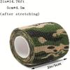 6/12 rolls of camouflage self-adhesive tape, non-woven cohesive bandage wraps, pet bandages, camouflage camouflage tape
