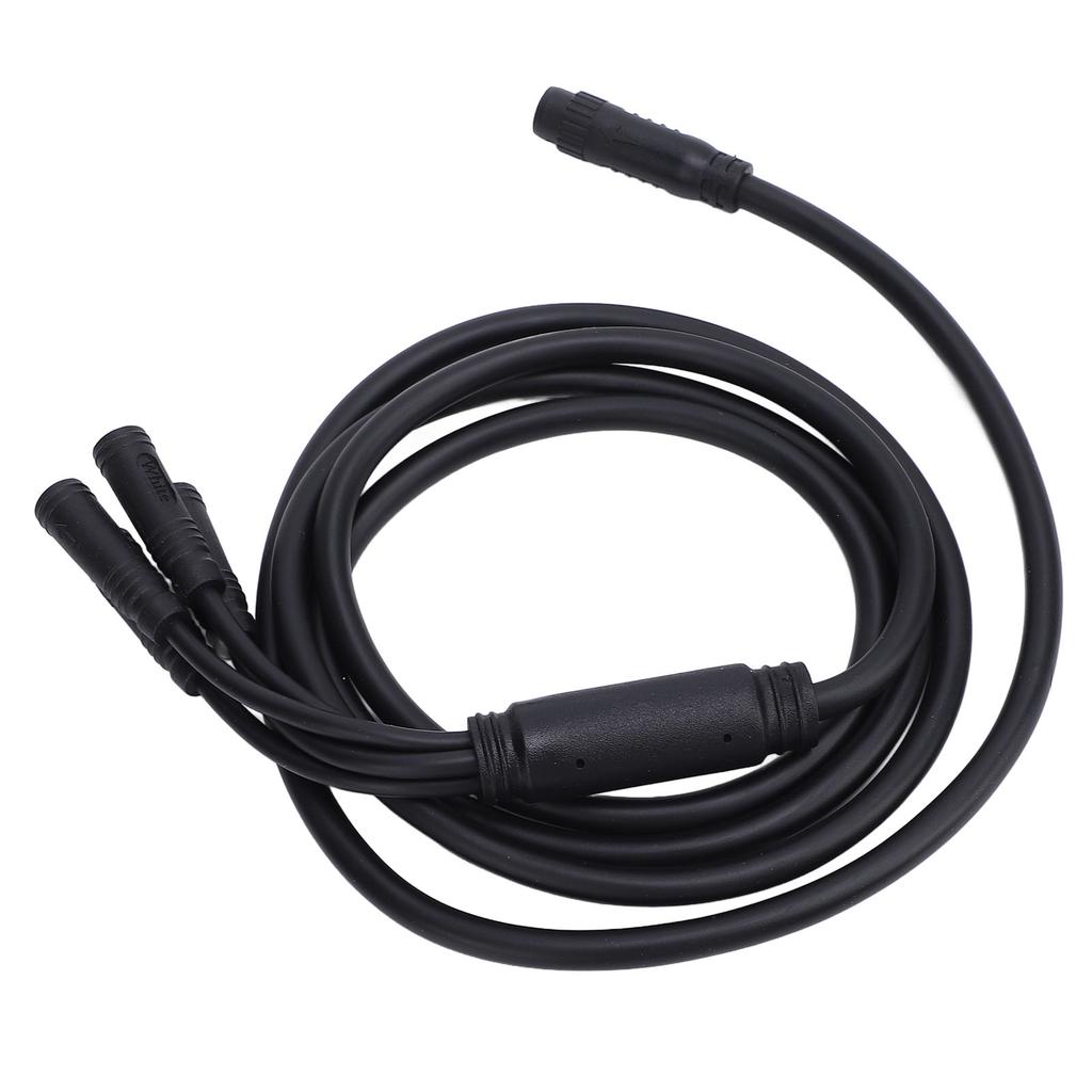Electric Cycle Connector Cable 4.9FT Water Resistant Controller To Display Throttle Headlight Connecting Extension