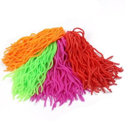 60 fios/pc iscas de pesca verme macio corpo squirmy wormy fly amarrando material san juan minhoca iscas para truta s