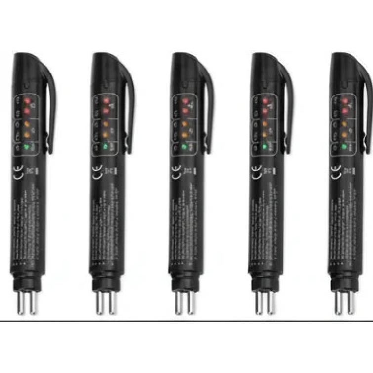 Automotive Brake Fluid Tester Pen LED Display Oil Quality Test Tool for Vehicle Brake Fluid Testing