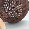 Rattan Ceiling Lamp Lampshade Durable Woven Hanging Light Cover Decorative Lamp Shade Practical Household Light Cover