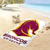 Brisbane Broncos Print Beach Towel, Large Soft Quick Dry Towel for Beach Camping Swimming