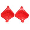 2Pcs Car Wheel Chock Detailing Washing Tool Tire Inserts Portable Practical Wheel Winder