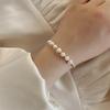 Irregular Freshwater Pearl Bracelet: Elegant Handmade Jewelry for Women