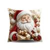 Detachable Soft Christmas Pillow Covers 45x45cm Christmas Themed Pillow Case  Sofa House Room