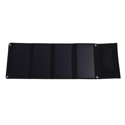 Foldable Solar Panel 40W 5V Fast Charging USB and Type-C Monocrystalline Silicon Portable Folding