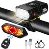 Lischi USB Rechargeable Bicycle Light Set