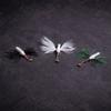 3pcs Simulation of Flying Insects Cat Toy Teaser Stick for Replace Heads Pet Toys Wand Accessories