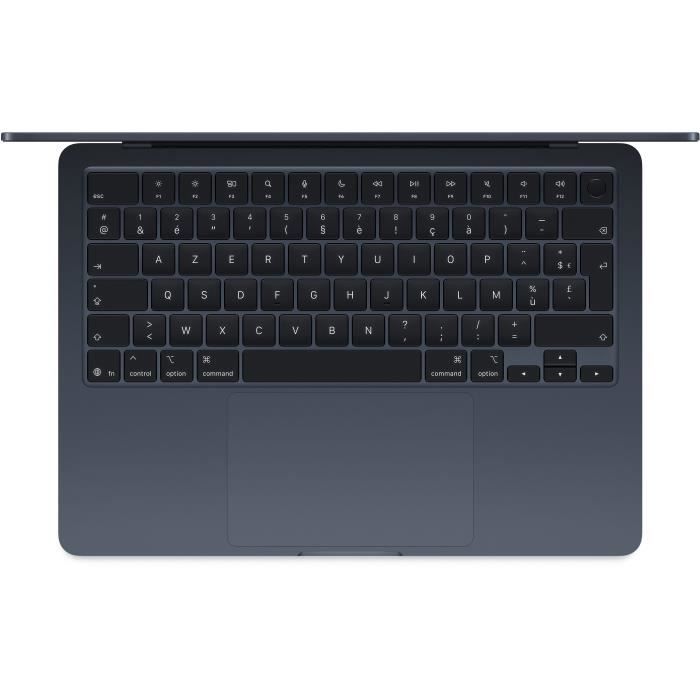 Apple - 13,6" MacBook Air M4 (2025) - RAM 16Go - Stockage 256Go - CPU 10 cœurs - GPU 8 cœurs - Minuit