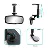 Wide Angle Car Baby Rearview Mirror Shatterproof Safety Baby Observation Mirror  Forward Facing