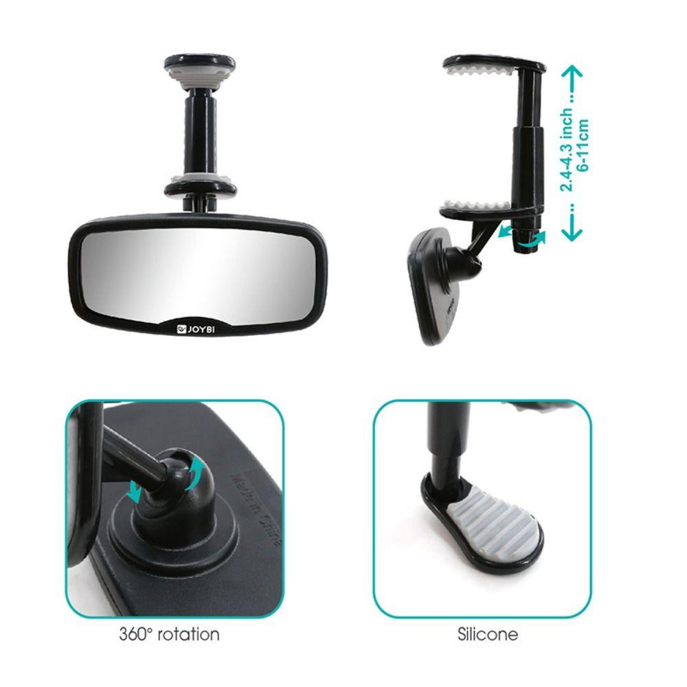 Wide Angle Car Baby Rearview Mirror Shatterproof Safety Baby Observation Mirror Forward Facing