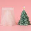 Personalized Scented Candle Mold Christmas Tree Mold, Silicone for Making Plaster And Resin Crafts, Nonstick Crafting 3D Holiday Festive Home