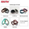 High-Temp Wear-Resistant Polyurethane Fluororubber Oil Seal for Hydraulic Cylinders