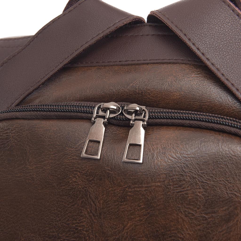 Sac à dos en cuir souple pour femme, sac à dos antivol multifonction