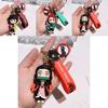 Demon Slayer Anime Figurine Keychain Plastic For Backpack Or Purse Charm