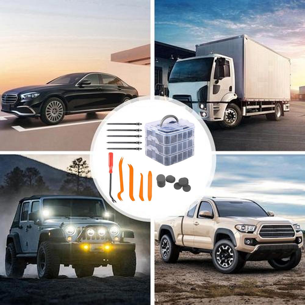 Fasteners Clips Replacement Push Pin Trim Panel Clips Push Pin Bumper Fasteners Bumper Push Rivet Clips for Hood Body Clips for