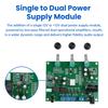 DC 9-18V 2.1 Channel Bt 5.4 Digital Amplifier Board High-Power 2 * 15W+30W Fever Subwoofer Module