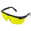 Safety Glasses, Yellow Lenses, Adjustable Temples