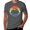 Curling Vintage Retro Tshirt Lightweight Casual Summer Tshirt